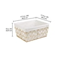 thumbnail image 2 of Panier en papier roulé doublé Hometrends, 2 of 4