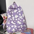 thumbnail image 4 of Aihimol Cute Cow Print Backpack Fashionable And Versatile Large Capacity Backpack Small And Fresh Student Backpack Casual Backpack, 4 of 6