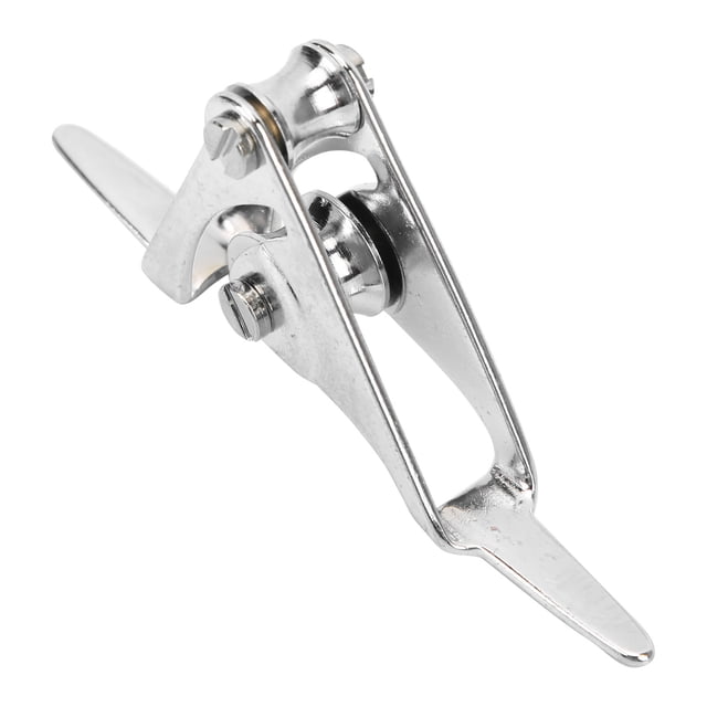 Double Pulley Block, Light Weight Dismountable Durable Slippy Fishing Roller Guide Tip Easy To Carry For Fishing Large Size