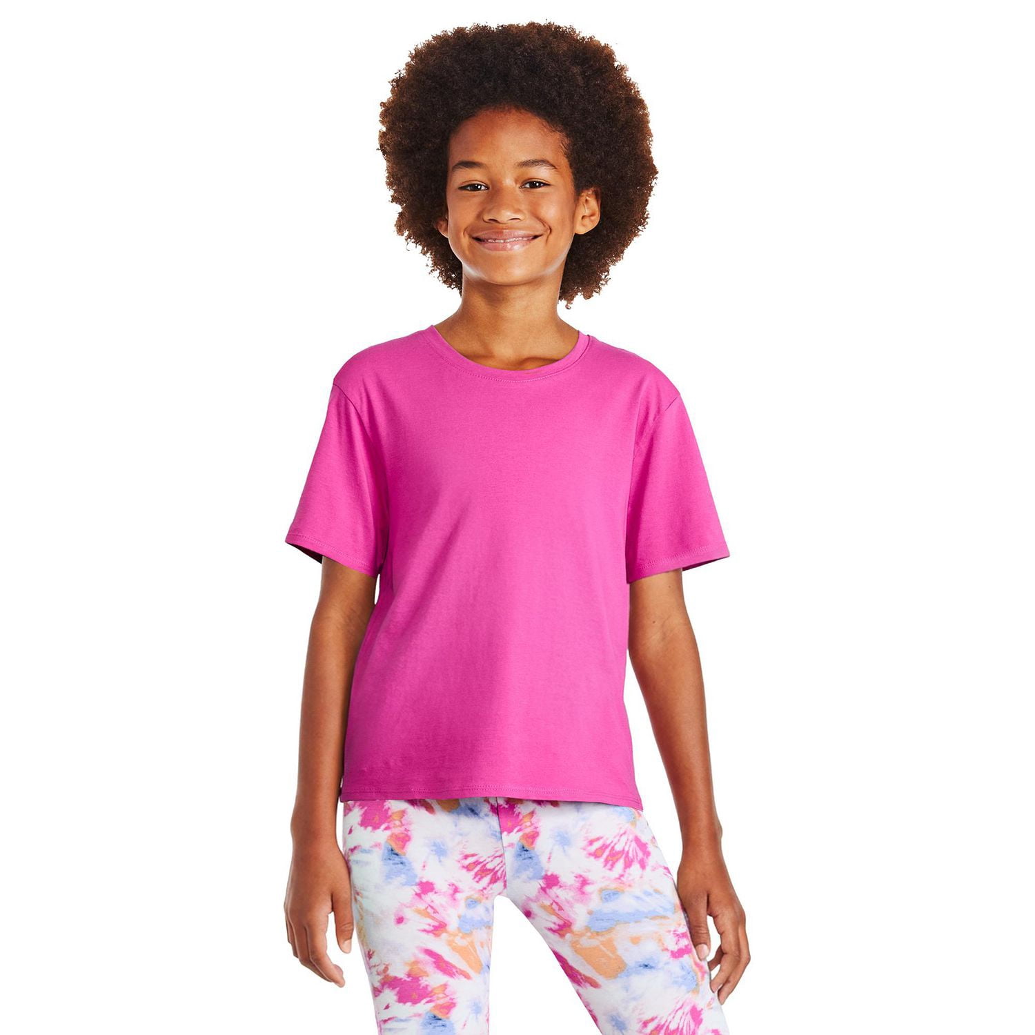 George Girls' Short-Sleeve T-Shirt 2-Pack