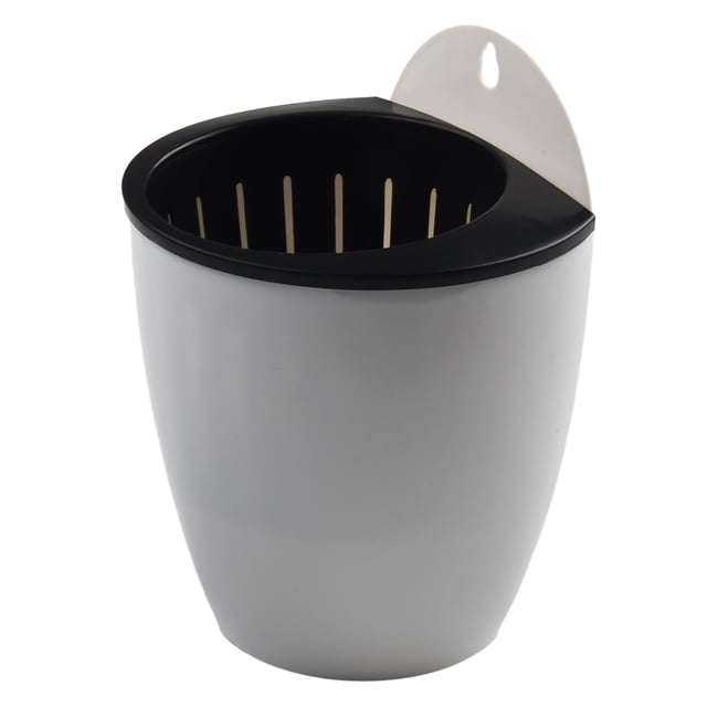 Wall-mounted flower pot automatic water-absorbing plastic green dill