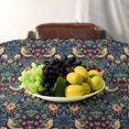 thumbnail image 3 of Floral Tablecloth, Vintage Flower Strawberry Birds Retro Boho Botanical Plant Table Cover, Water Resistant Wipeable Tablecloths for Kitchen Dinning Room Decor, 60"x120", 3 of 5