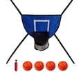 thumbnail image 1 of SIfdSeng Basketball Hoop for Trampoline Basketball Attachment Backyard Basketball Hoop Set for Kids with Air Pump and 4 Basketballs, 1 of 8
