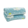thumbnail image 2 of Vrorvz Premium Flannel Blanket for Bed Sofa Travel Cozy Lightweight Polyester Blanket Versatile Use Easy Care Suit Gift Warm Relaxed for Home and Outdoor Events, 2 of 6