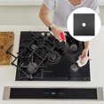 thumbnail image 4 of Luxshiny 4pcs Gas Hob Covers Cooktop Cover Black Non-stick Homeowners, 4 of 8
