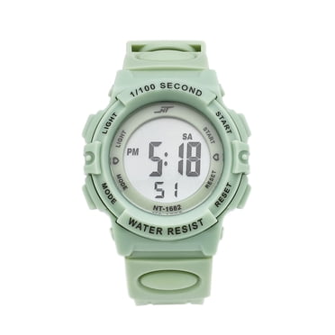 Birdeem Childrens Luminous Water Proof Watch Student Dial Electronic Watch Boys and Girls Multifunctional Watch