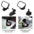 thumbnail image 4 of Dvkptbk Baby Car Mirror, Seat Safely Monitor Infant Child In Rear Facing Seat, Wide View Shatterproof Adjustable Acrylic 360°for Backseat, Crash Tested And Certified for, 4 of 9