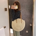thumbnail image 1 of LSLJS Sac à Bandoulière Rétro Tissé pour Femme Sac à Main Floral Sac Tissé Sac de Plage, 1 of 8