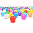 thumbnail image 5 of Yosoo 100Pcs/Set 4cm / 5.5cm Colorful Funny Soft Plastic Ocean Ball Set Baby Kids Playing Tool Soft Play Balls Ocean Ball Toy, 5 of 5