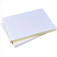 thumbnail image 2 of 100 Sheets A4 White Self Adhesive Waterproof Sticker Label Matte Paper for Inkjet Printer Copier,100 x sticker paper,White&Yellow, 2 of 9