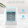 thumbnail image 2 of Zootealy Mini Air Conditioning Air Conditioner with Humidification Function Personal Portable USB Small Cooler, 2 of 8
