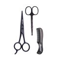 thumbnail image 2 of WIFKLSIIPG 3 Pcs Outil Professionnel pour Barbe avec Peigne pour Hommes Ensemble de Réparation de Moustache et Barbe, 2 of 7