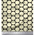 thumbnail image 1 of Soimoi Georgette Viscose Fabric Dots Dots Printed Craft Fabric by The Yard 42 Inch Wide, 1 of 5