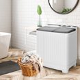thumbnail image 3 of Costway Portable Washing Machine 20lbs Washer 8.5lbs Spinner Built-in Drain Pump, 3 of 10