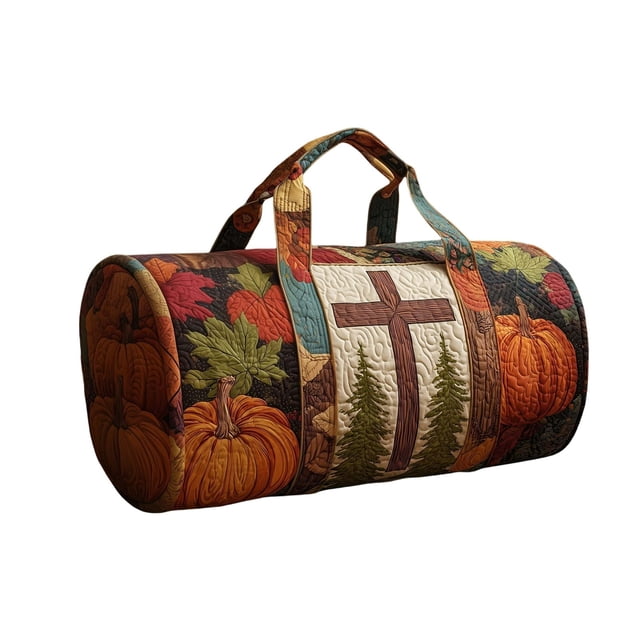 Quilted Pleated Fashionable Print Travel Yoga Sports Handbag for