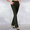 thumbnail image 1 of Simua Women Bell Bottom High Waisted Slim Fit Yoga Pants, 1 of 6