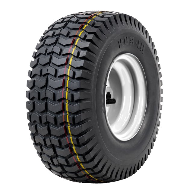 Ensemble roue complète Hi-Run SU12 16x6.50-8 2PR avant pour pelouse et jardin
