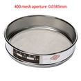 thumbnail image 1 of 20cm Chrome Mesh Sieve Sample Inspection Medicine Test Sieve 4 Mesh-600 Mesh, 1 of 10