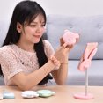 thumbnail image 4 of Youkk Desktop Mobile Phone Holder Cartoon Lovely Animal Bracket Stretchable Cellphone Support Tablet Smartphone Portable Stands Pink, 4 of 8