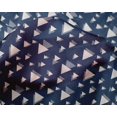 thumbnail image 5 of oneOone Silk Tabby Fabric Triangle Geometric Printed Fabric 1 Yard 42 Inch Wide, 5 of 5