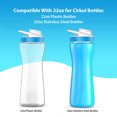 thumbnail image 4 of Neoprene Insulated Water Bottle Sleeve for Cirkul 22oz, Sweat Absorbing, Ice Retention, Practical and Stylish, 20x10cm, 38g, Designed, 4 of 7