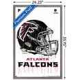 thumbnail image 2 of NFL Atlanta Falcons - Drip Helmet 20 Wall Poster, 22.375" x 34", 2 of 4