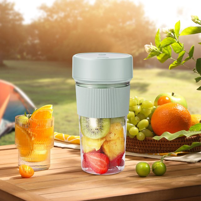 Wzzjkit Multifunctional Juicer Small Mini Juicer Squeezed Juicer Automatic Portable Juicer USB Battery Powered