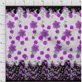 thumbnail image 1 of oneOone Cotton Flex Fabric Artistic Flower Panel Print Sewing Fabric BTY 40 Inch Wide, 1 of 3