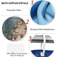 thumbnail image 4 of Valentine‘s Day 3D Digital Printing Shower Curtain 4-piece Set For Home / Hotel / Party Decoration, 4 of 6