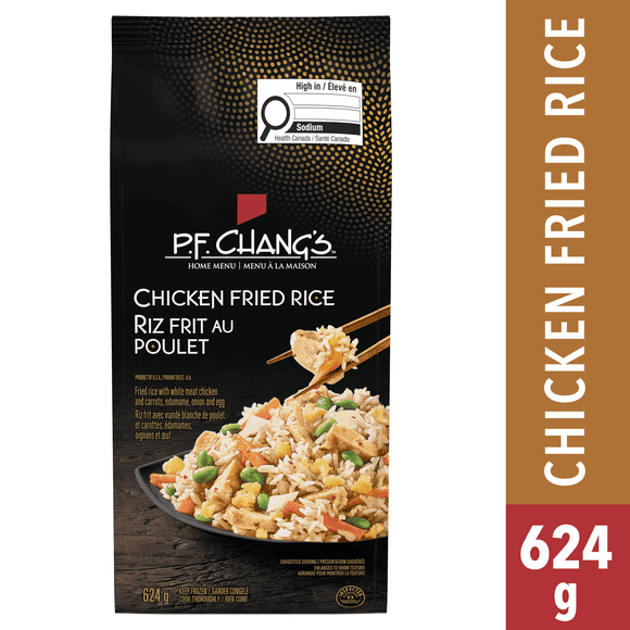 Riz frit au poulet P.F. Chang’s MENU À LA MAISONMC - Surgelé et prêt en quelques minutes - Sans colorants, arômes, ni agents de conservation artificiels POELE RIZ POU