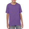 thumbnail image 1 of Softstyle Youth T-Shirt, L, Heather Purple, 1 of 3