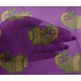 thumbnail image 4 of oneOone Viscose Chiffon Fabric Fish Block Printed Craft Fabric BTY 42 Inch Wide, 4 of 4