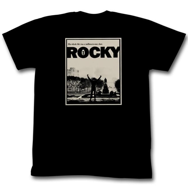 Rocky MGM Movie Million To One Adult T-Shirt Tee