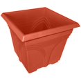 thumbnail image 1 of 15 in. Medallion Plastic Deck Planter, Light Terra Cotta, 1 of 1