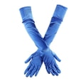 thumbnail image 2 of Gants de Danse Opéra Coude Doigt Années 1920 de Mariée Longueur Longue Gants Satin Gants pour Femmes Gants, 2 of 3