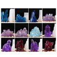 thumbnail image 4 of Silicone Mold Reusable Irregular Shape Non-stick Clear Texture Heat Resistant DIY Crafts Food Grade Faux Crystal Cluster Stone Shape Ice Pillar Epoxy Resin Mold for Living Room, 4 of 7