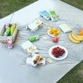 thumbnail image 1 of XYAIYT Disposable Waterproof Picnic Mat for Outdoor Camping Beach and Activities Portable Moisture Proof Mat for Relaxing Relaxedable Dining Experience(White), 1 of 6