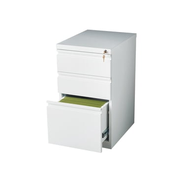 Caisson Mobile Profond de 20 Pouces à 3 Tiroirs Boîte/boîte/dossier