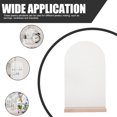 thumbnail image 3 of Shisuyan 2pcs Acrylic Earring Display Racks Wood Base Ear Studs Display Stand Jewelry Holder, 3 of 8