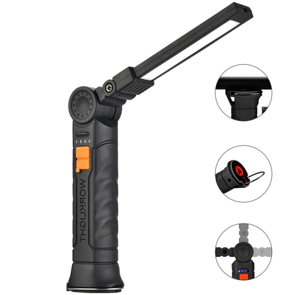 Waterproof Camping Light Multi Functional COB Magnet Automotive Repair LED Work Light