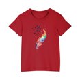 thumbnail image 1 of RXIRUCGD 2025 Vêtements d'Été pour Enfants T-shirt Imprimé Mode Mignon Col Rond Manches Courtes, 1 of 5