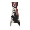 thumbnail image 4 of Ovzne Robes pour Femmes Robe de Plage Robes pour Femmes Sans Manches Col Rond à Cordon Décontractée à Volants Robe Trapèze Courte Grande Taille Robe Maxi Liquidation, 4 of 7