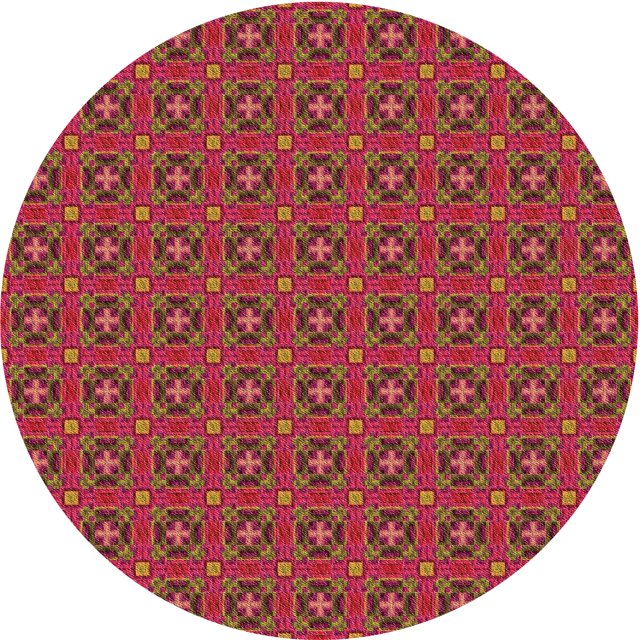 Ahgly Company Tapis d'Intérieur Lavable en Machine Carré Transitionnel Rouge Cramoisi, 3 Pieds Carré