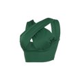 thumbnail image 4 of Honganda Women's Criss Cross Tank Tops, Sleeveless Solid Color Cutout Crop Tops, 4 of 10