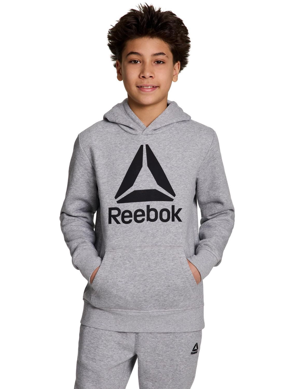 Reebok Boys Delta Fleece Hoodie