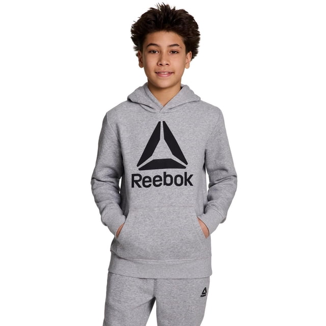Sweat à capuche en polaire Delta de Reebok pour garçon