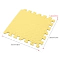 thumbnail image 3 of 12pcs EVA Foam Mat Interlocking Foam Tiles Playground Flooring Puzzle Mat Multiple Colors -Skid Mat with Finishing Border, 3 of 7