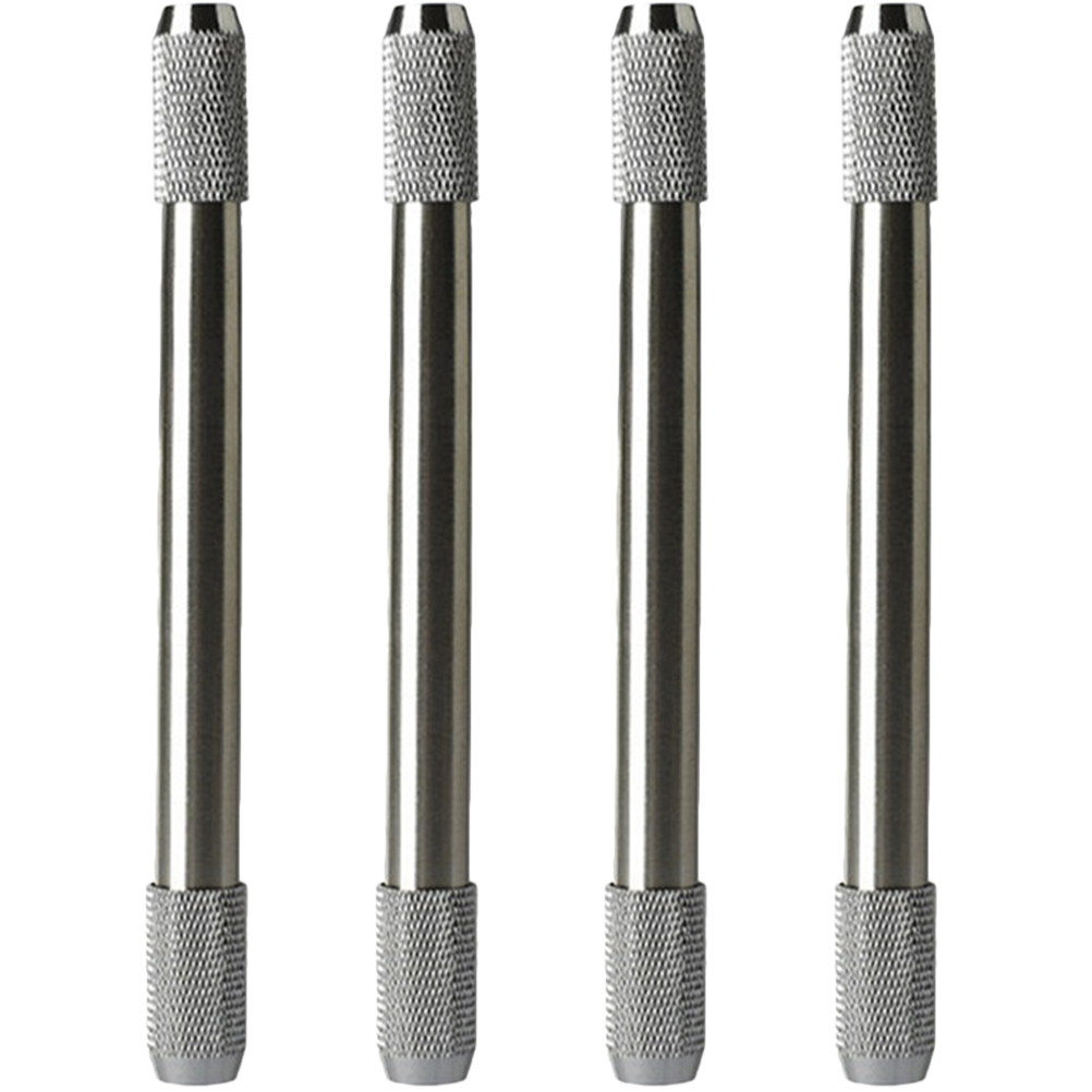 4Pcs Metal Pencil Extenders Dual-tip Pencil Extenders Portable Art Pencil Extenders