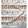 thumbnail image 1 of Soimoi Poly Georgette Fabric Geometric African Printed Fabric 1 Yard 42 Inch Wide, 1 of 3