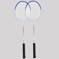 thumbnail image 3 of 2 Pieces Badminton Racket Set Badminton Equipment Durable Badminton Racquet for Adults and Teenagers Playing Backyard Game Practice Without Bag, 3 of 10
